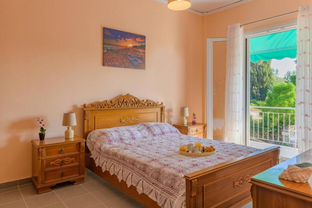 Bright Newly Renovated Apt Near Beach & Center+Ac Anemomylos エクステリア 写真