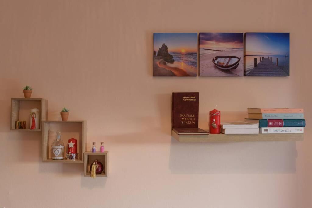 Bright Newly Renovated Apt Near Beach & Center+Ac Anemomylos エクステリア 写真