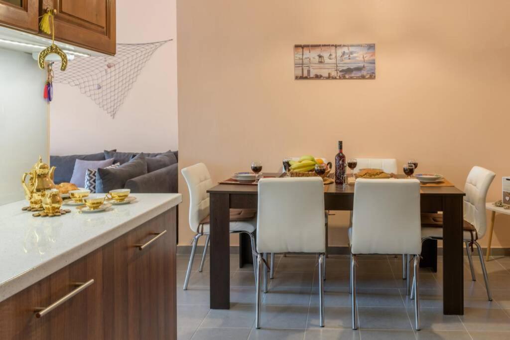 Bright Newly Renovated Apt Near Beach & Center+Ac Anemomylos エクステリア 写真