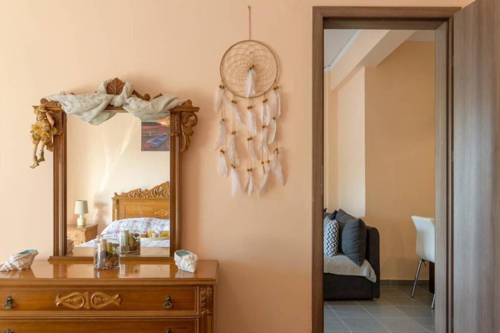 Bright Newly Renovated Apt Near Beach & Center+Ac Anemomylos エクステリア 写真